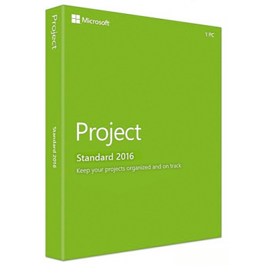 Microsoft Project Standard 2016 - Medialess