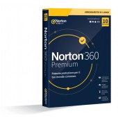 Norton 360 Premium 10 Dispositivi (PC,MAC,Android,IOS) - ESD - Antivirus + VPN Secure + Passwort Manager + 75 GB Cloud-Backup 
